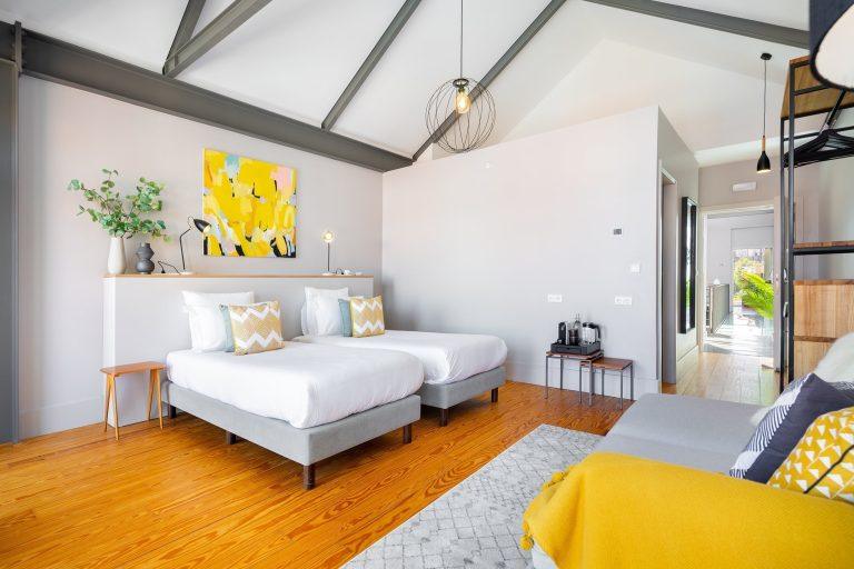 La plupart des chambres disposent d'un lit double Superking qui peut être divisé en deux lits simples.