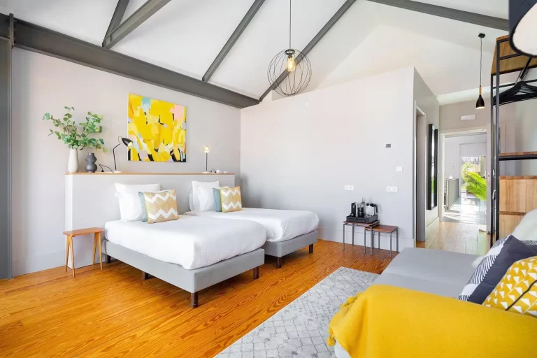 Most bedrooms feature Superking double beds that can be split to two single beds
