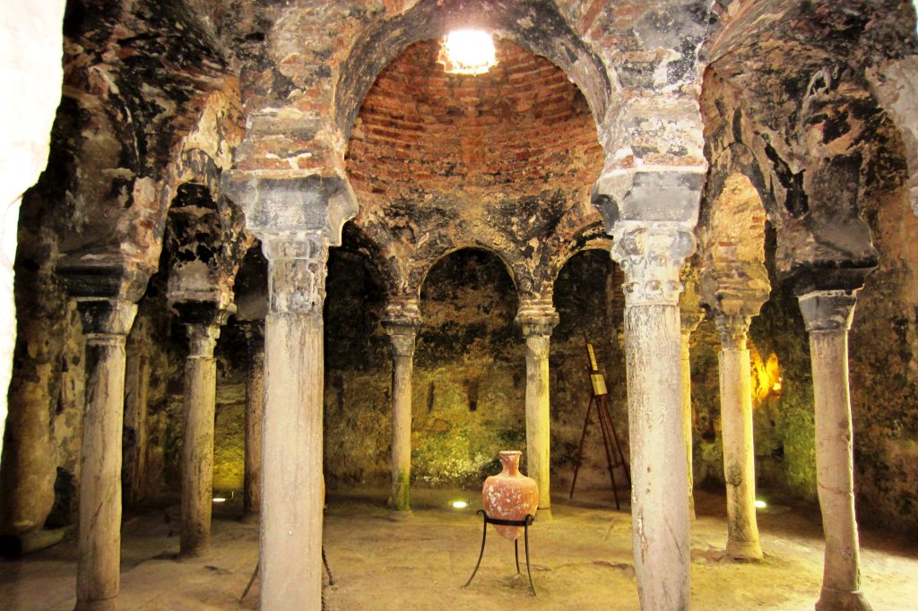 The Banys Arabs, the Arab Baths in Palma Old Town, Mallorca