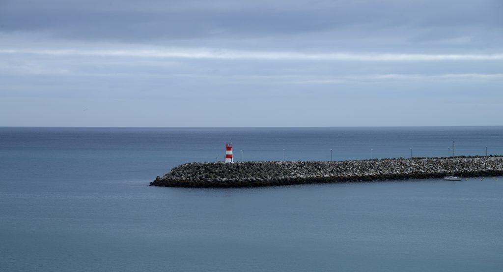 Sesimbra, a fishing town south of Lisbon with sheltered water